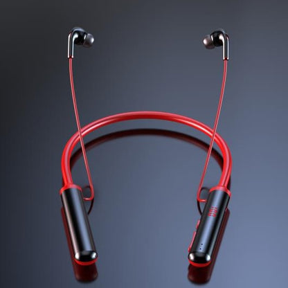 EARDECO Auriculares Bluetooth con Banda Magnética y Pantalla LED