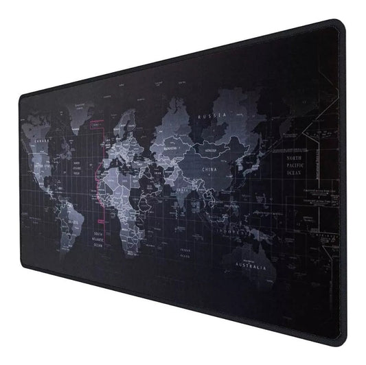 Mouse Pad Gamer Xxl Mapamundi 90x40cm