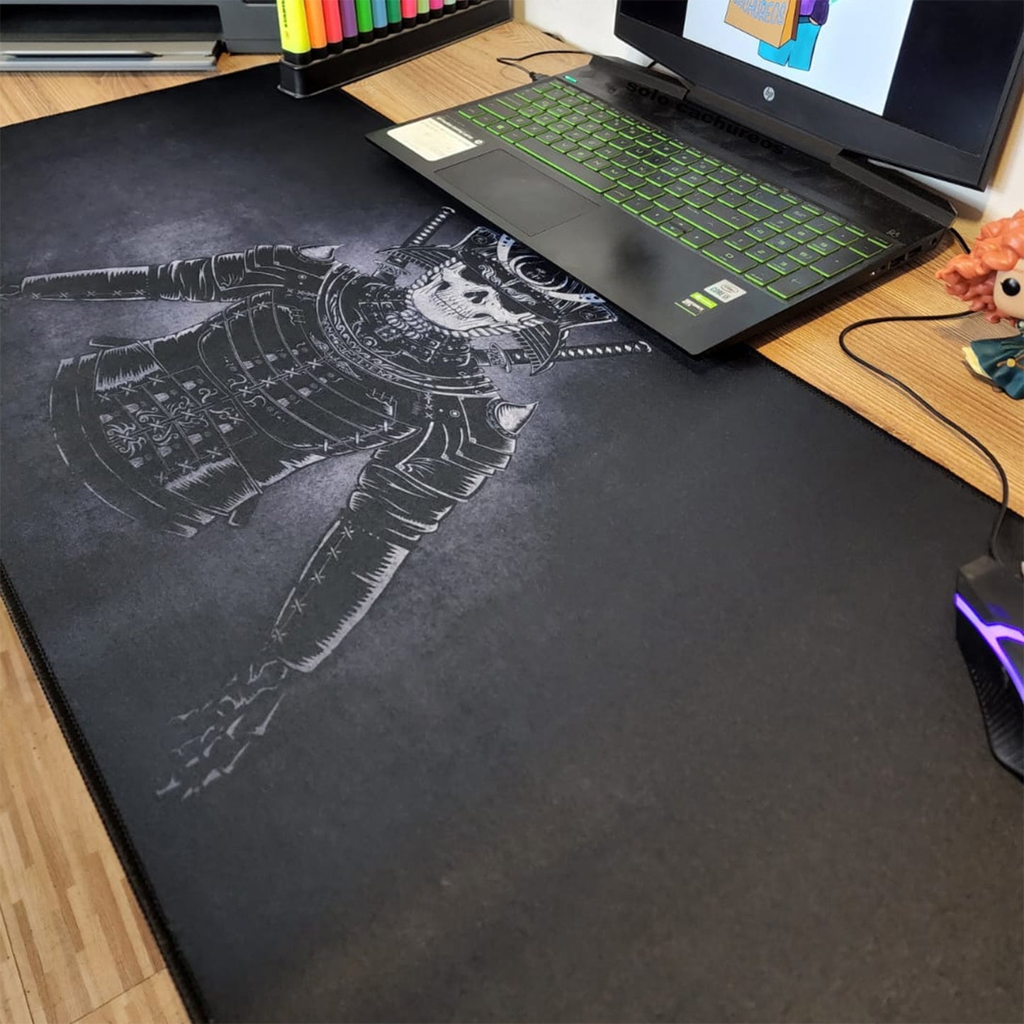 Mouse pad Calavera 90x40cm